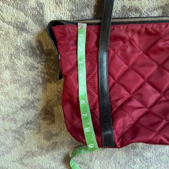 Vintage Prada Nylon Quilted Shoulder/Tote - Picture 13 of 16